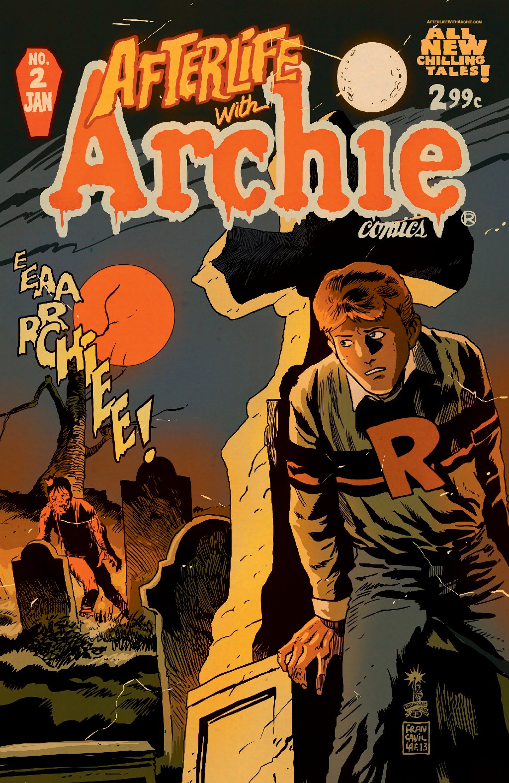 cover for Afterlife With Archie #2