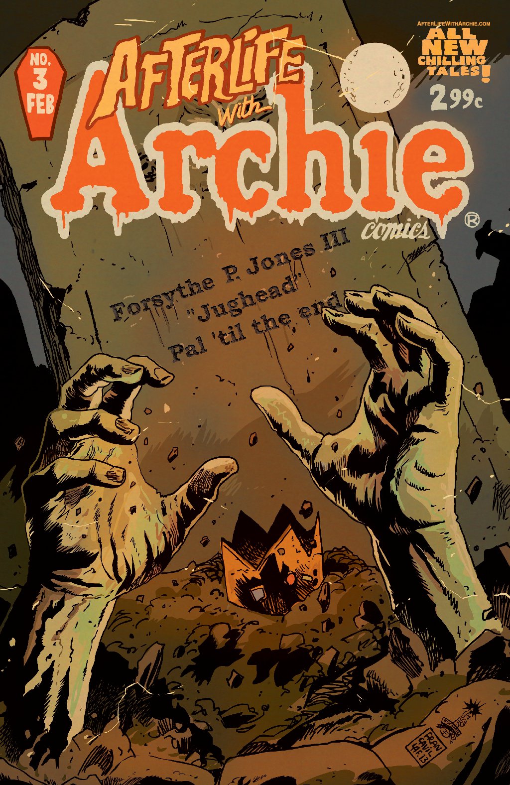 cover for Afterlife With Archie #3