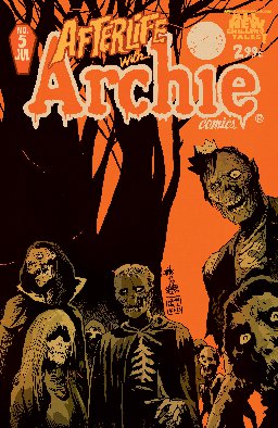poster for Afterlife With Archie #5