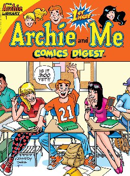 poster for Archie & Me Comics Digest, Volume 1