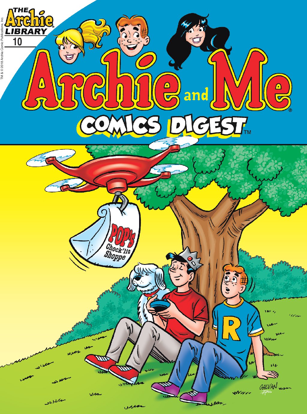 cover for Archie & Me Comics Digest, Volume 10