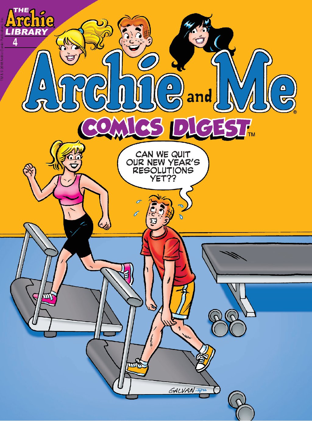 cover for Archie & Me Comics Digest, Volume 4