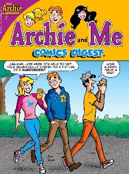 poster for Archie & Me Comics Digest, Volume 7