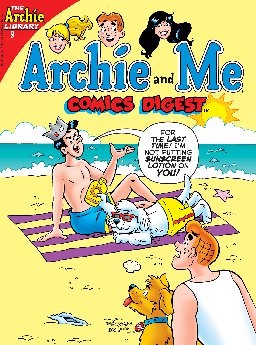 poster for Archie & Me Comics Digest, Volume 9