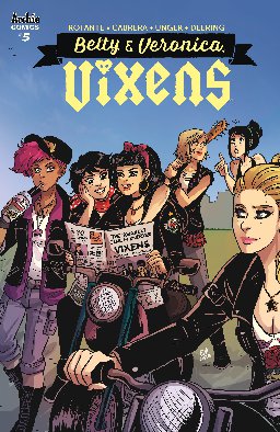 poster for Betty & Veronica Vixens #5