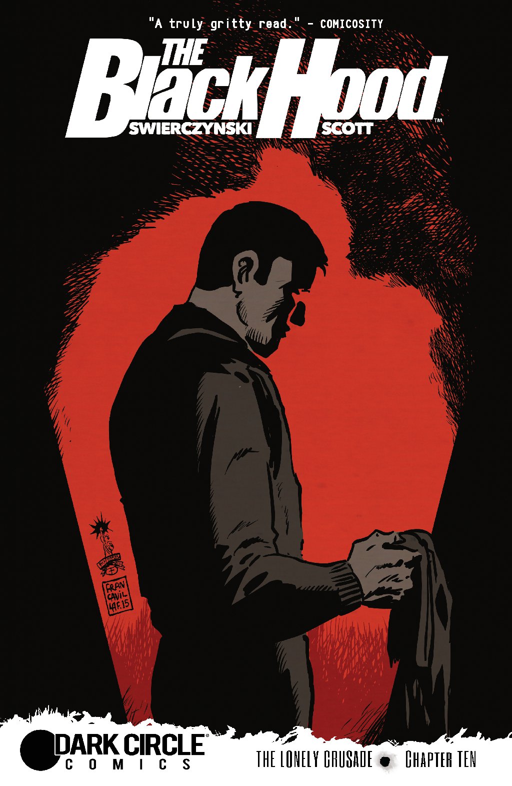cover for The Black Hood #10