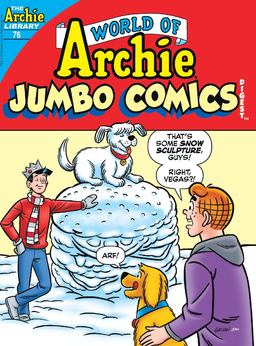cover for World of Archie Digest, Volume 76