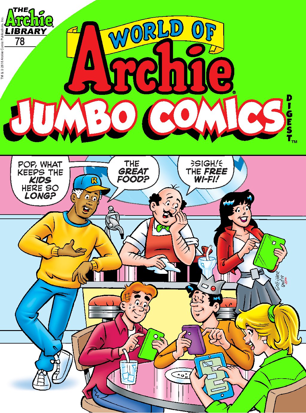 cover for World of Archie Digest, Volume 78