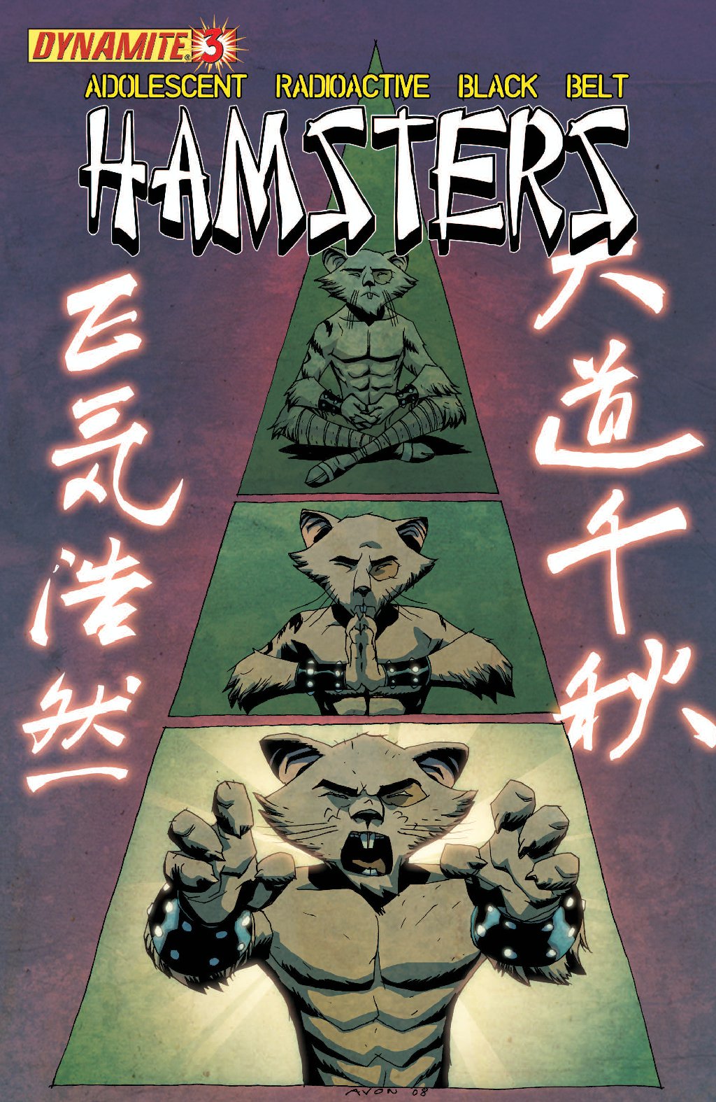 cover for Adolescent Radioactive Black Belt Hamsters Vol. 3