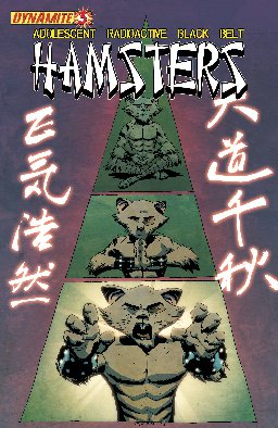 poster for Adolescent Radioactive Black Belt Hamsters Vol. 3