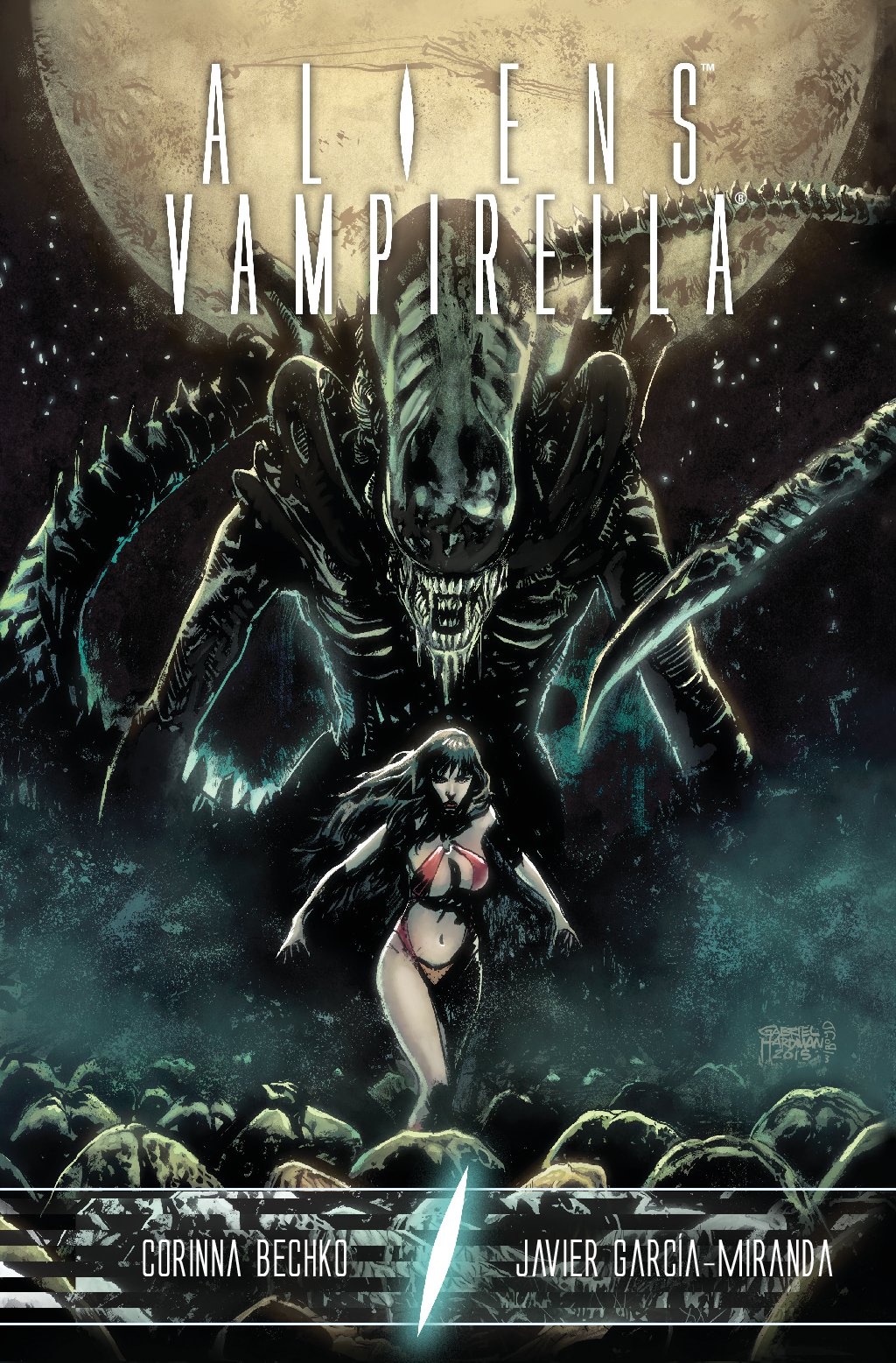 cover for Aliens/ Vampirella, Volume 1