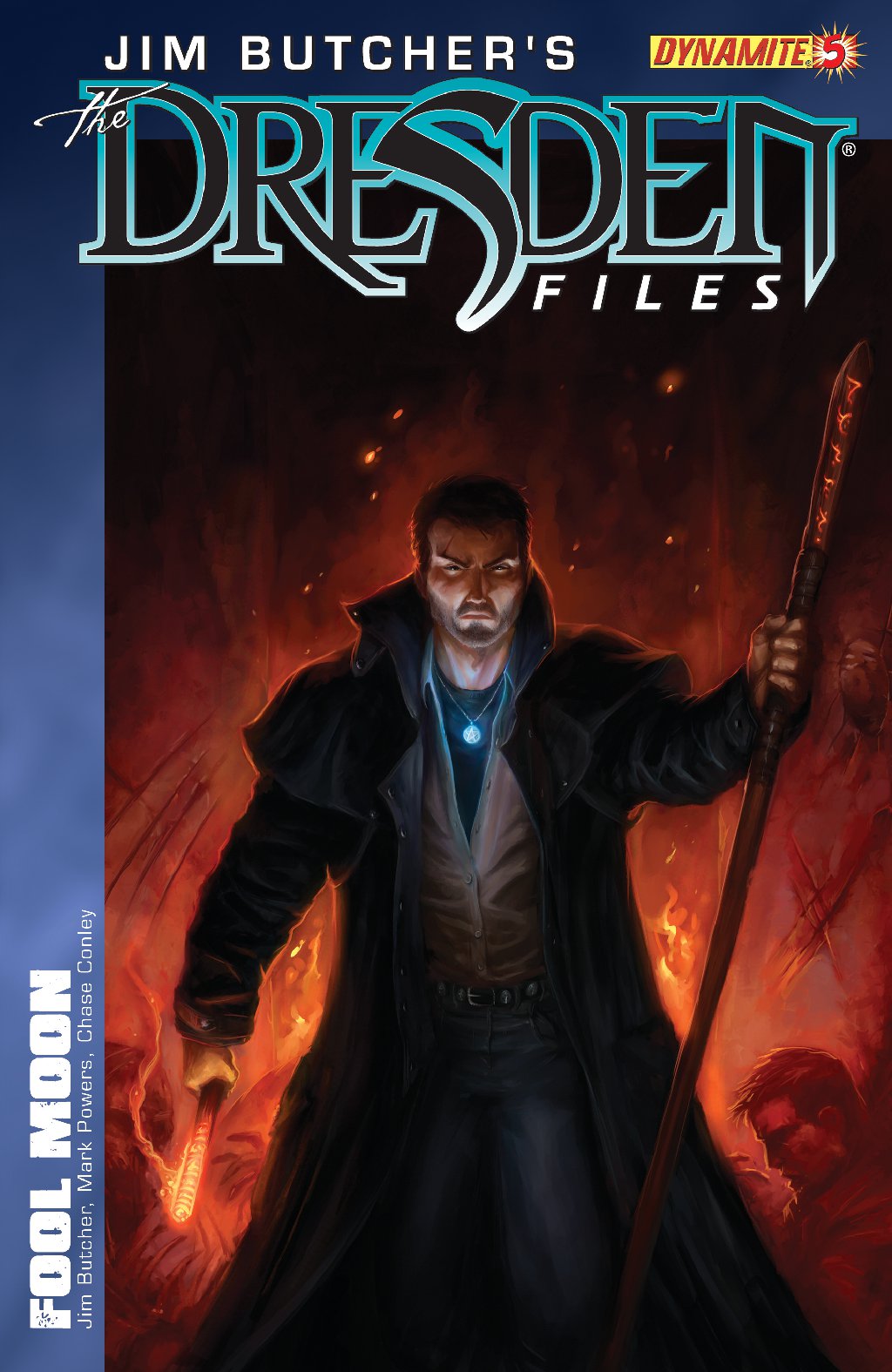 cover for Jim Butcher's The Dresden Files: Fool Moon #5