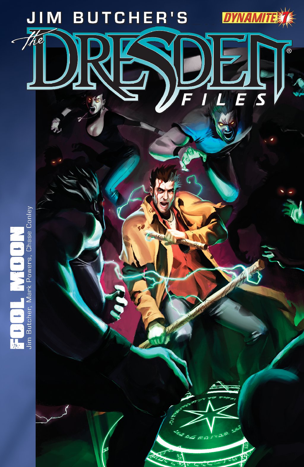 cover for Jim Butcher's The Dresden Files: Fool Moon #7