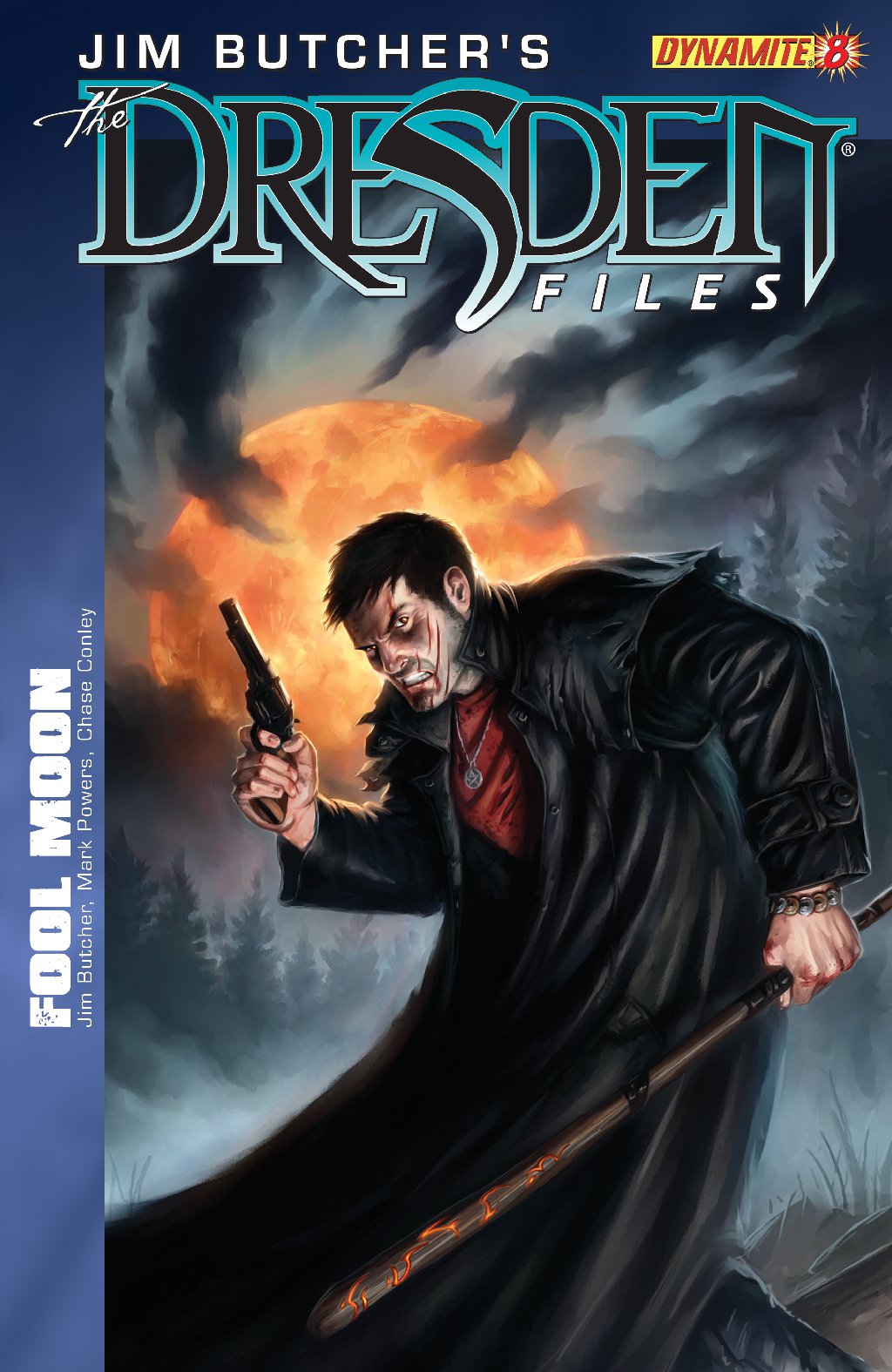 cover for Jim Butcher's The Dresden Files: Fool Moon #8