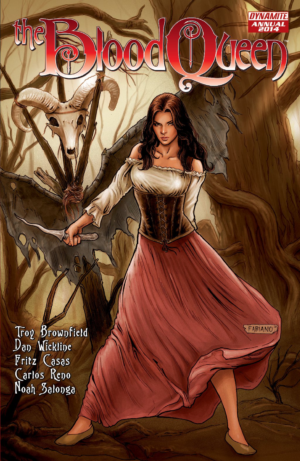 cover for The Blood Queen Annual 2014