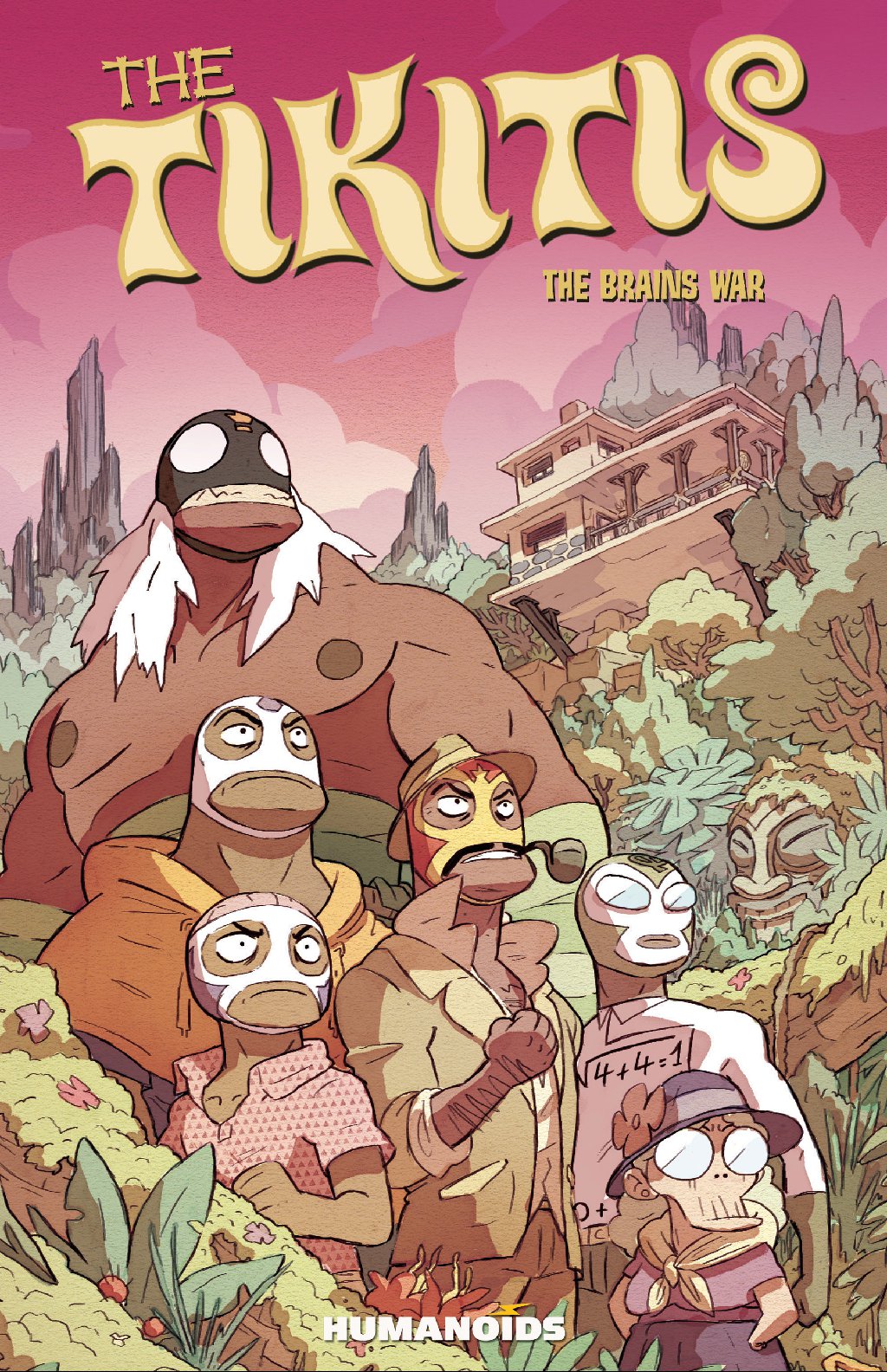 series cover for The Tikitis from inkypen