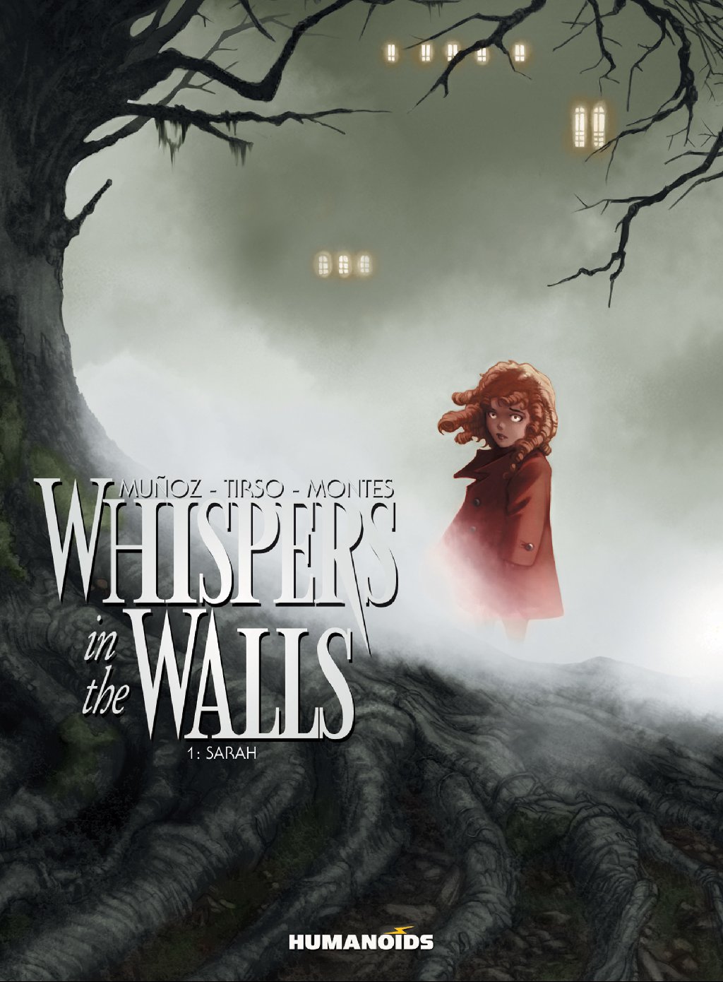 series cover for Whispers In The Walls from inkypen