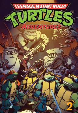 poster for Teenage Mutant Ninja Turtles: Adventures, Volume 2
