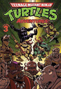 poster for Teenage Mutant Ninja Turtles: Adventures, Volume 3