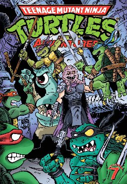 poster for Teenage Mutant Ninja Turtles: Adventures, Volume 7