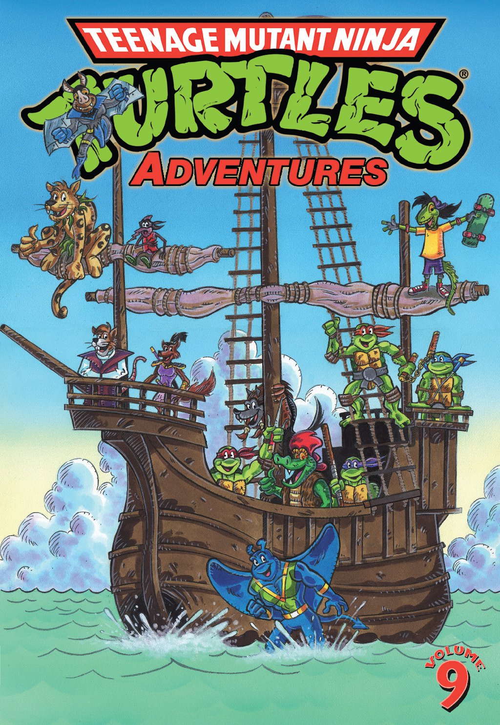 cover for Teenage Mutant Ninja Turtles: Adventures, Volume 9