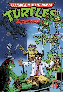 poster for Teenage Mutant Ninja Turtles: Adventures, Volume 14