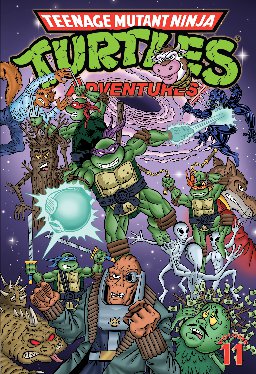 poster for Teenage Mutant Ninja Turtles: Adventures, Volume 11
