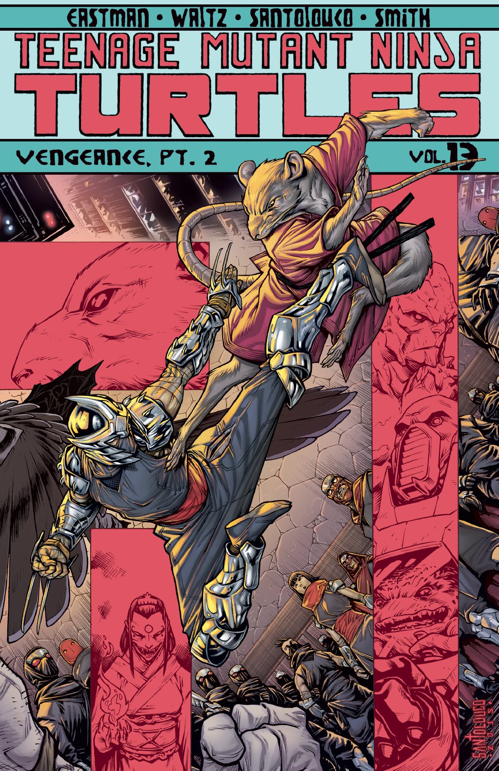cover for Teenage Mutant Ninja Turtles, Volume 13