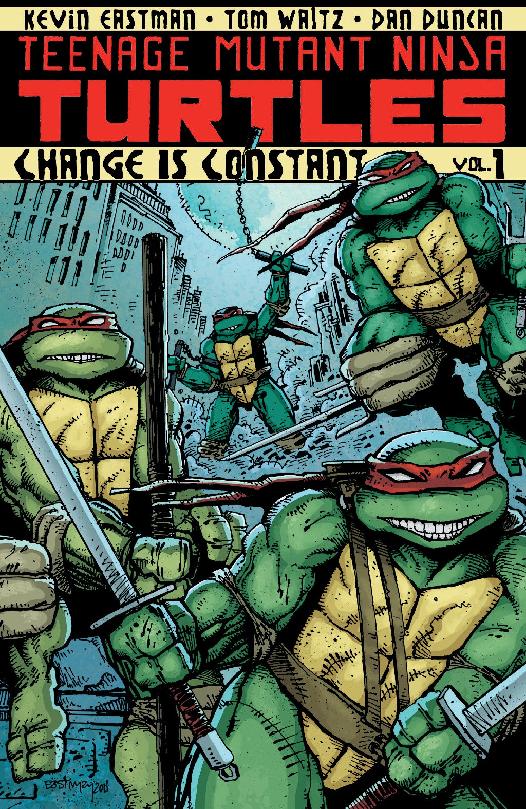 cover for Teenage Mutant Ninja Turtles, Volume 1
