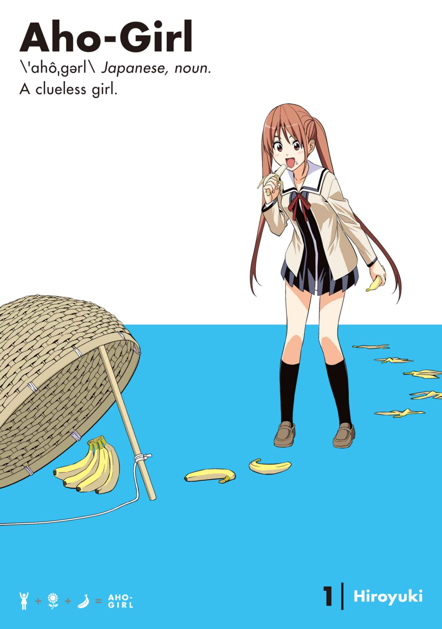 poster for Aho-Girl: A Clueless Girl, Volume 1