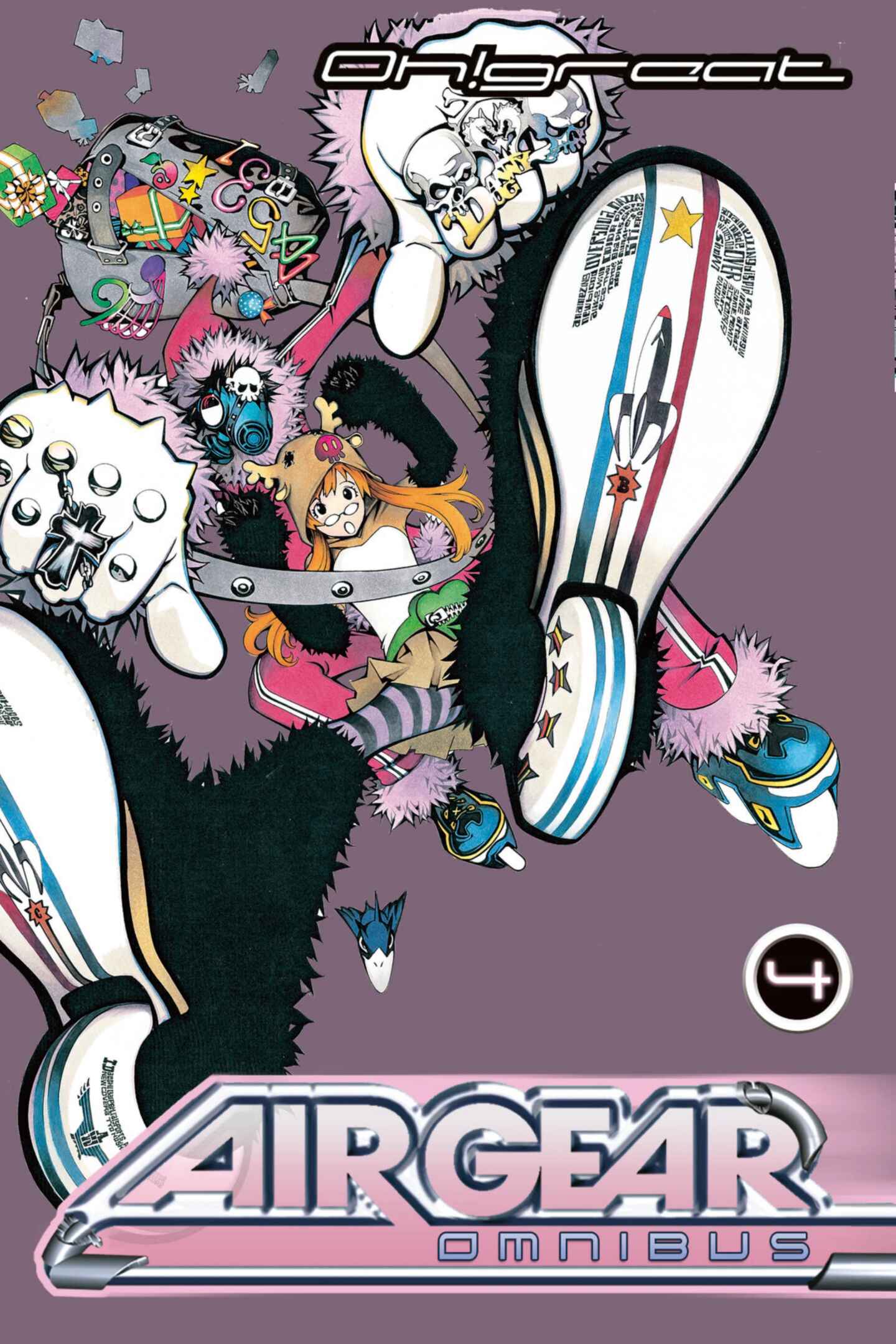 cover for Air Gear Omnibus, Volume 4