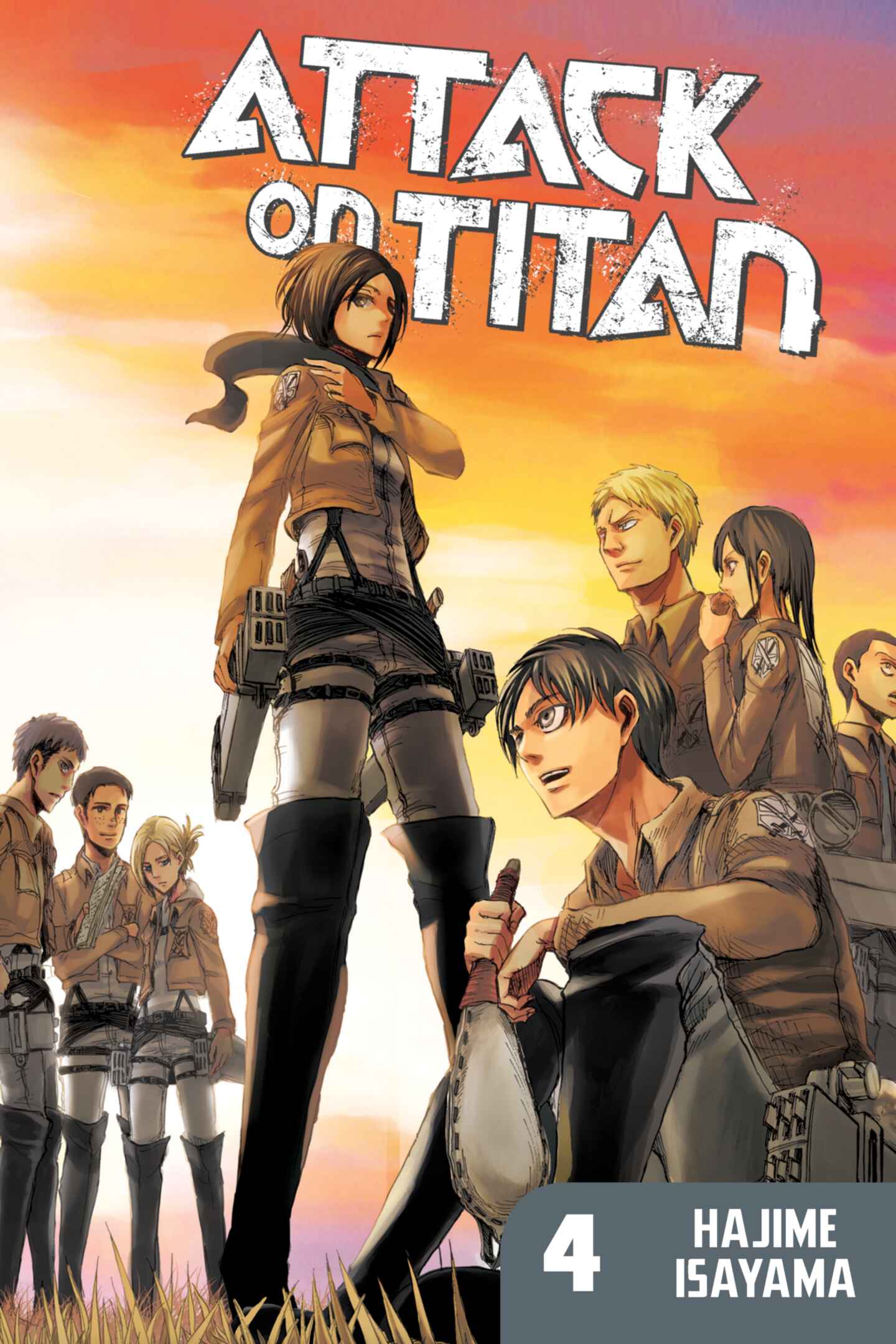 poster for Attack on Titan, Volume 4