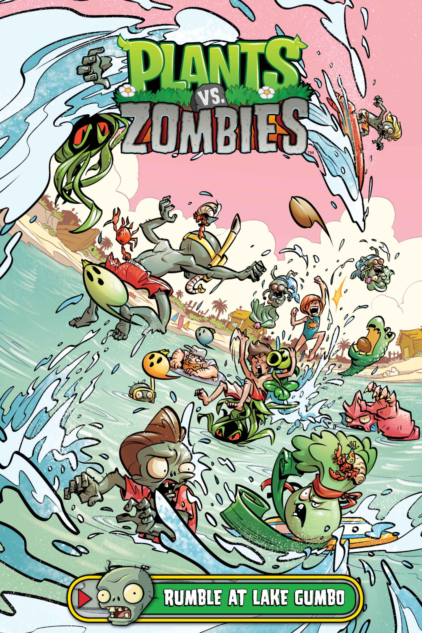 poster for Plants Vs. Zombies, Volume 10