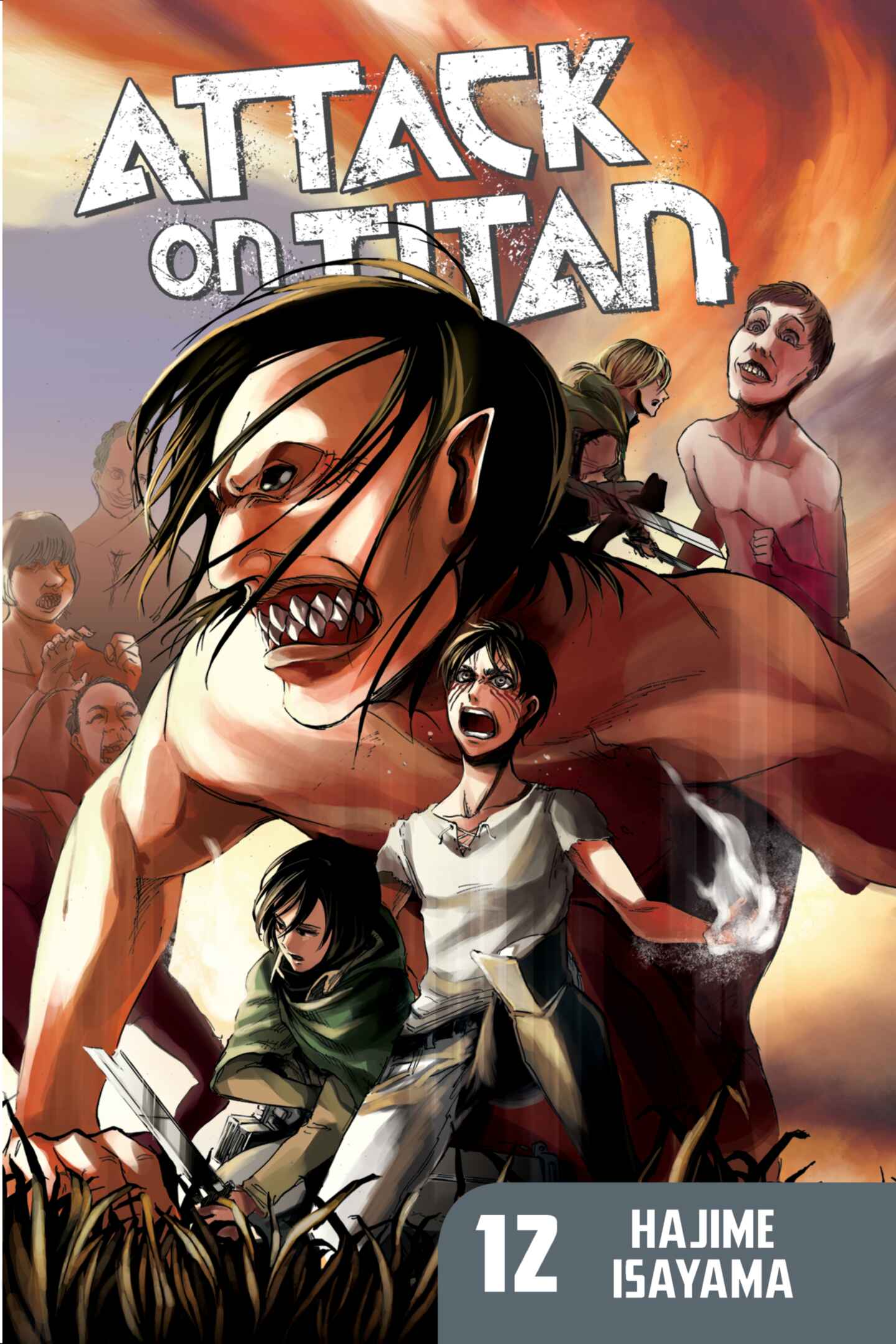 poster for Attack on Titan, Volume 12