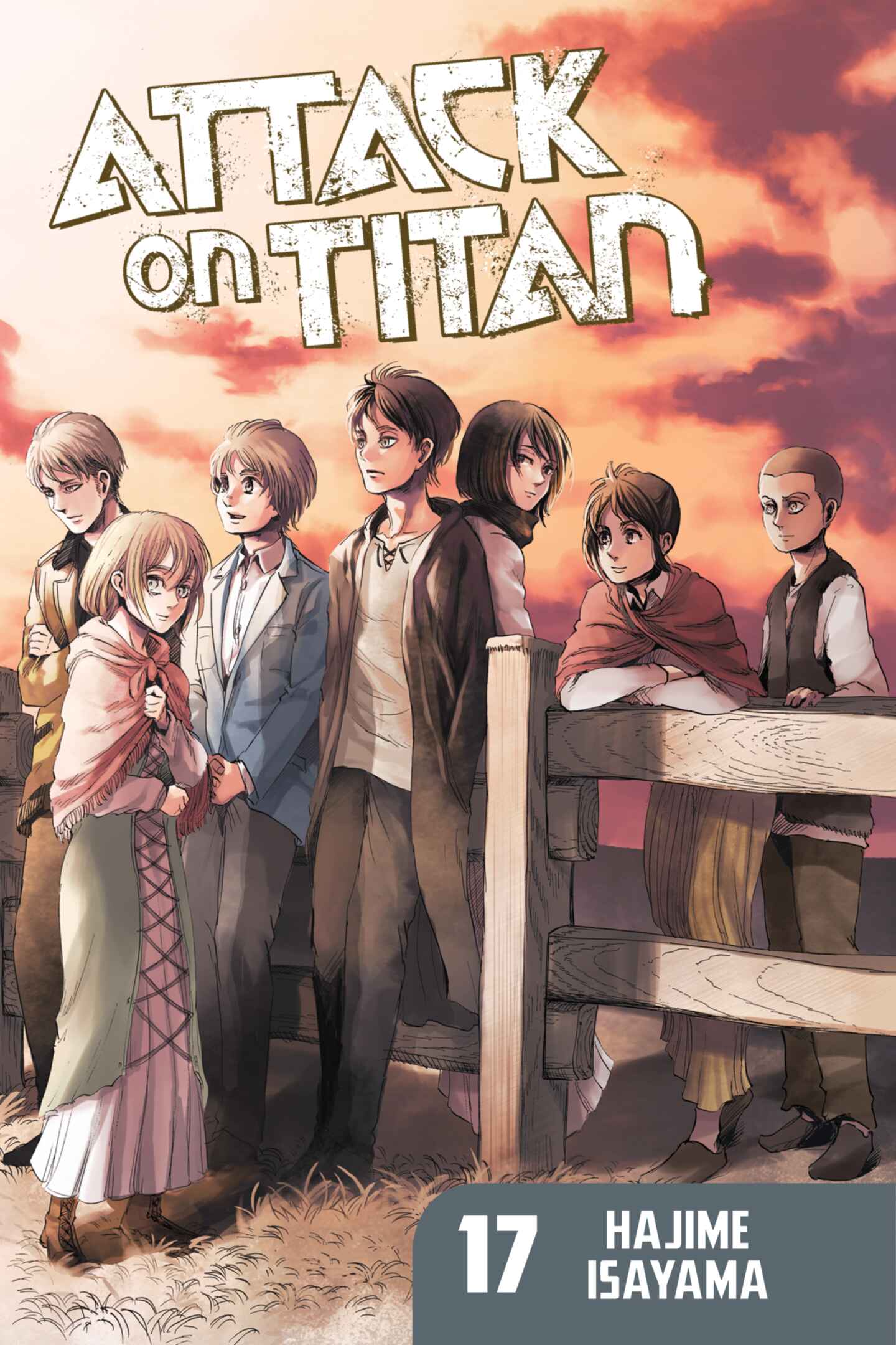 poster for Attack on Titan, Volume 17