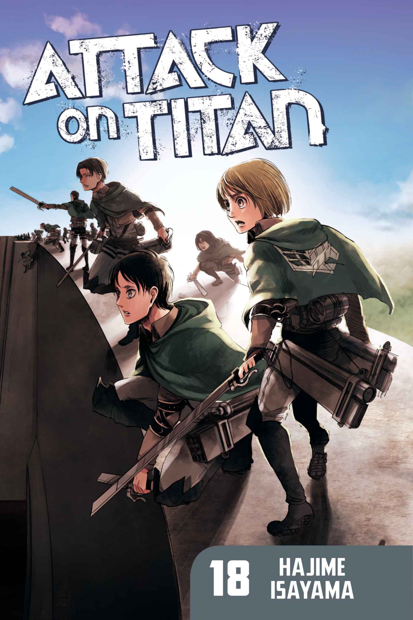 poster for Attack on Titan, Volume 18