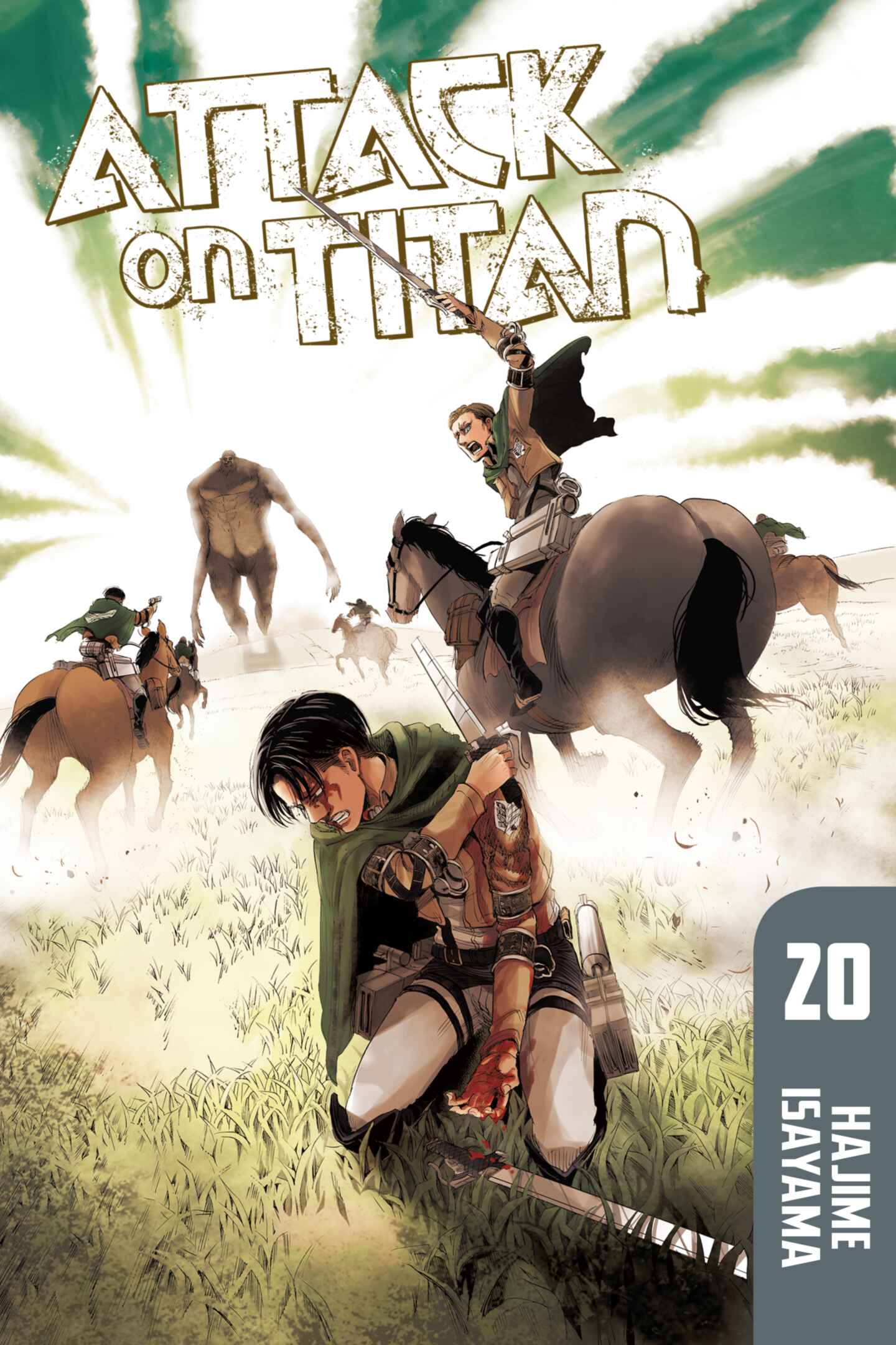 poster for Attack on Titan, Volume 20