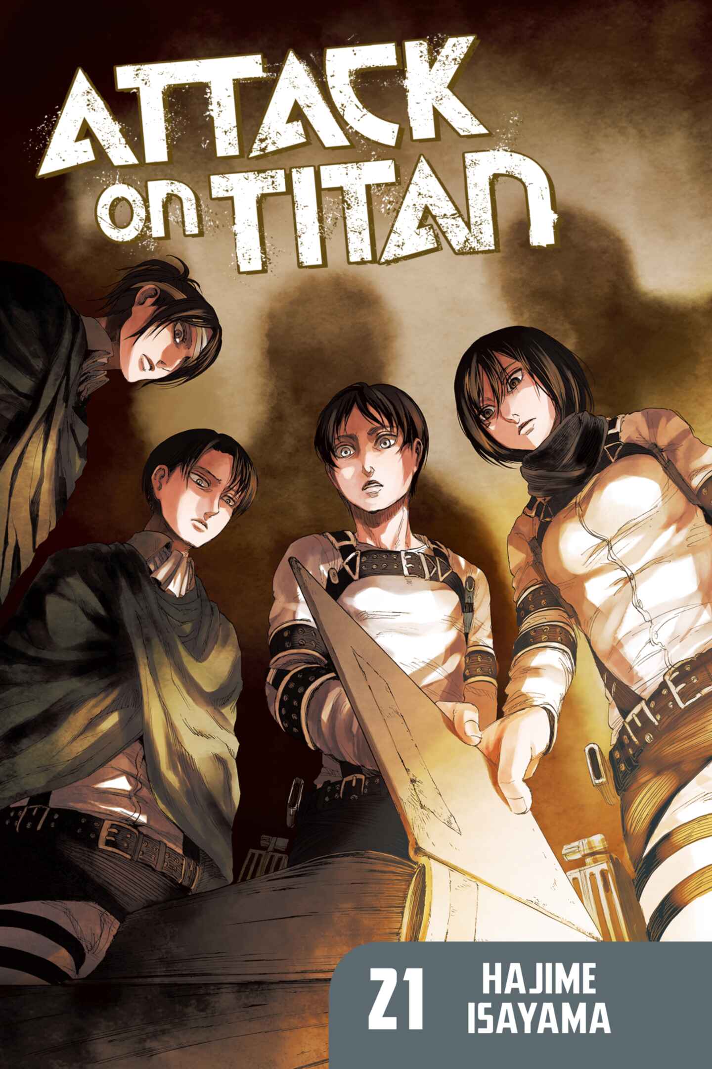 poster for Attack on Titan, Volume 21