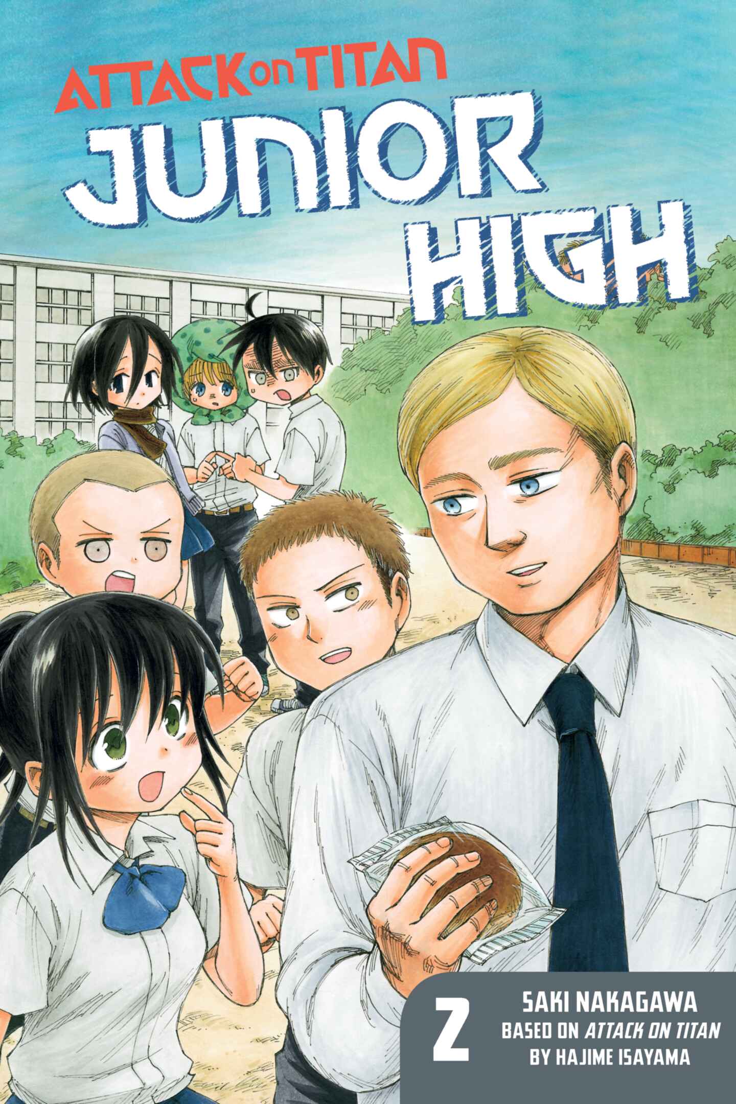 poster for Attack on Titan: Junior High, Volume 2