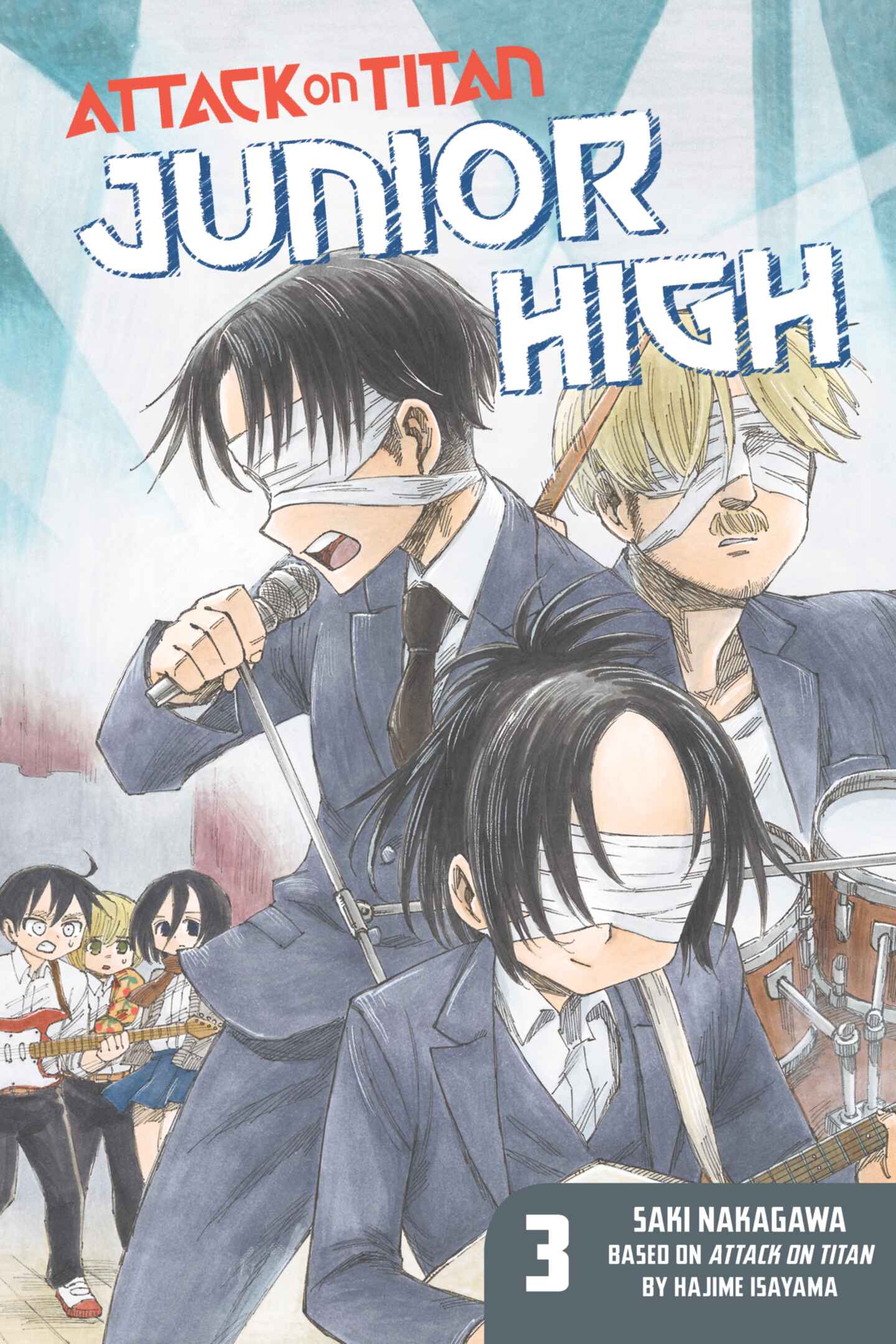 poster for Attack on Titan: Junior High, Volume 3