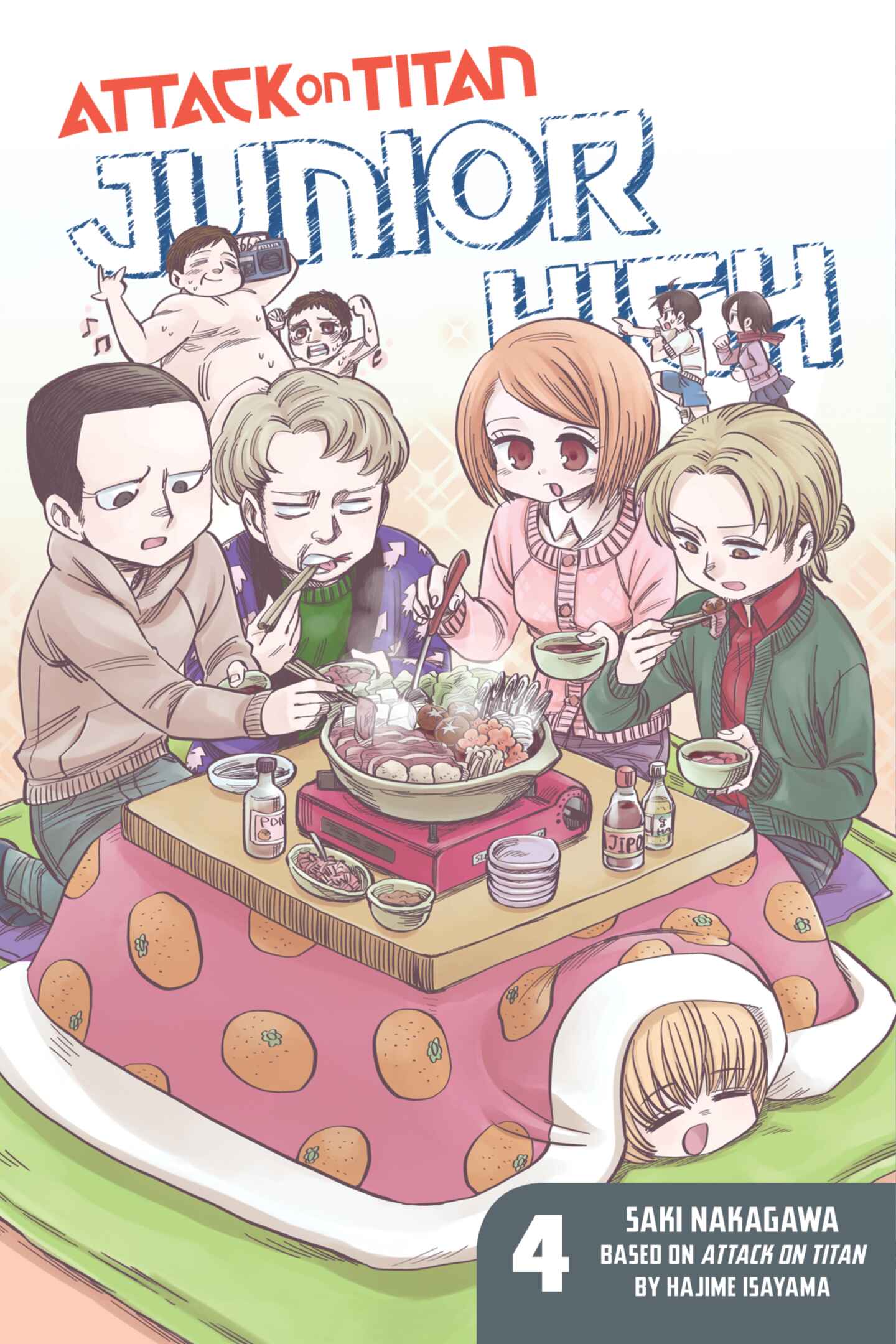 cover for Attack on Titan: Junior High, Volume 4