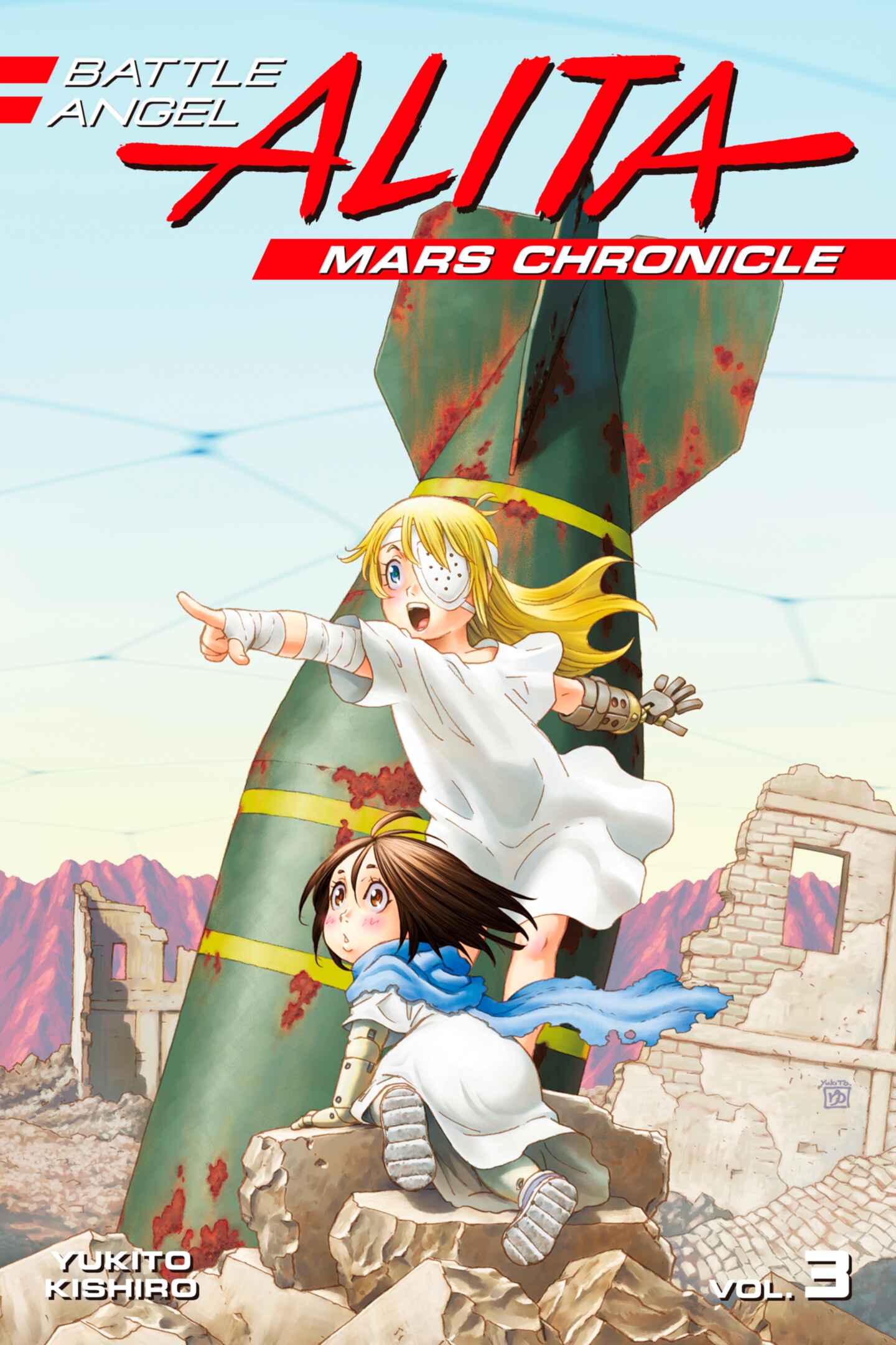 cover for Battle Angel Alita Mars Chronicle, Volume 3