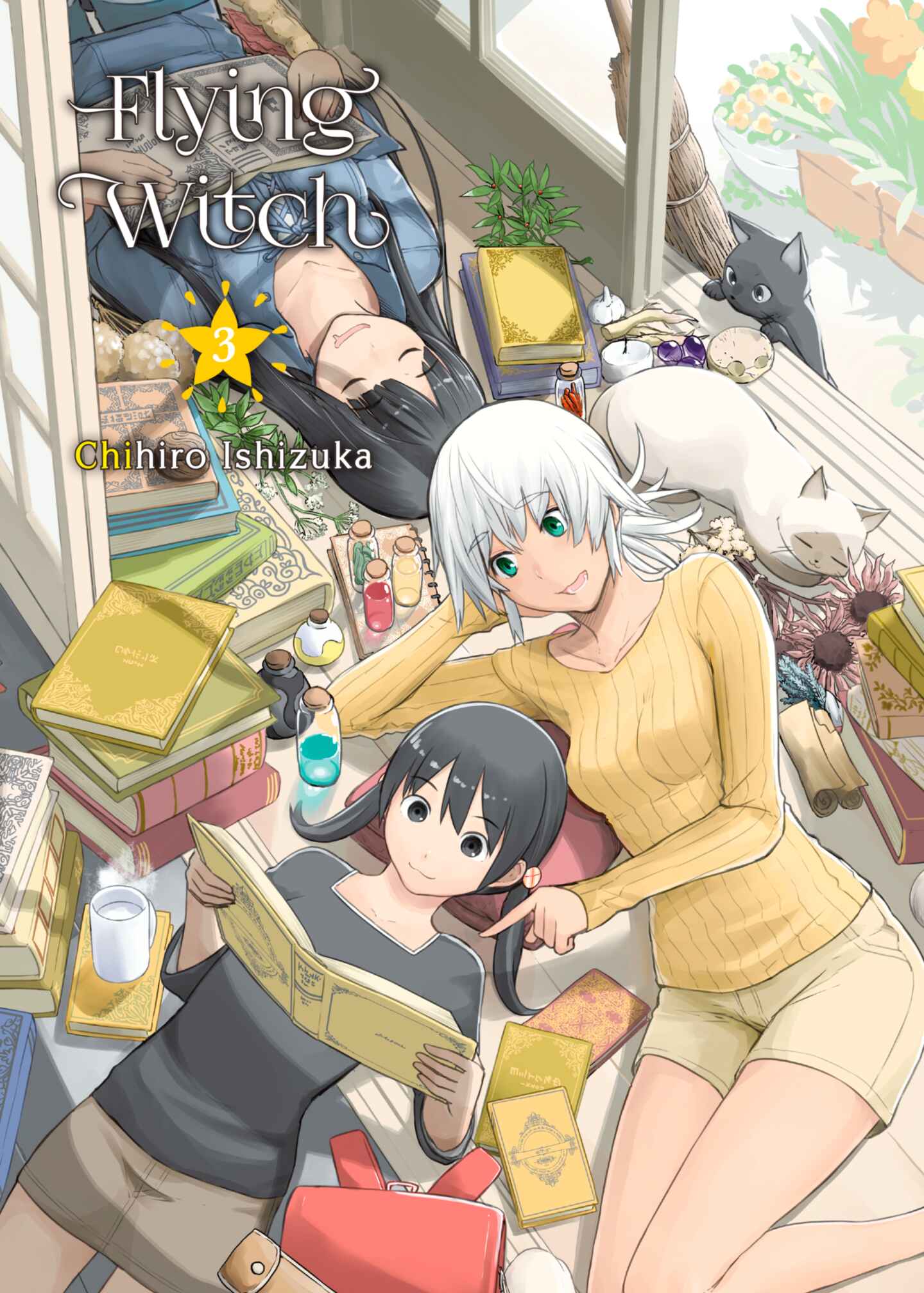 cover for Flying Witch, Volume 3