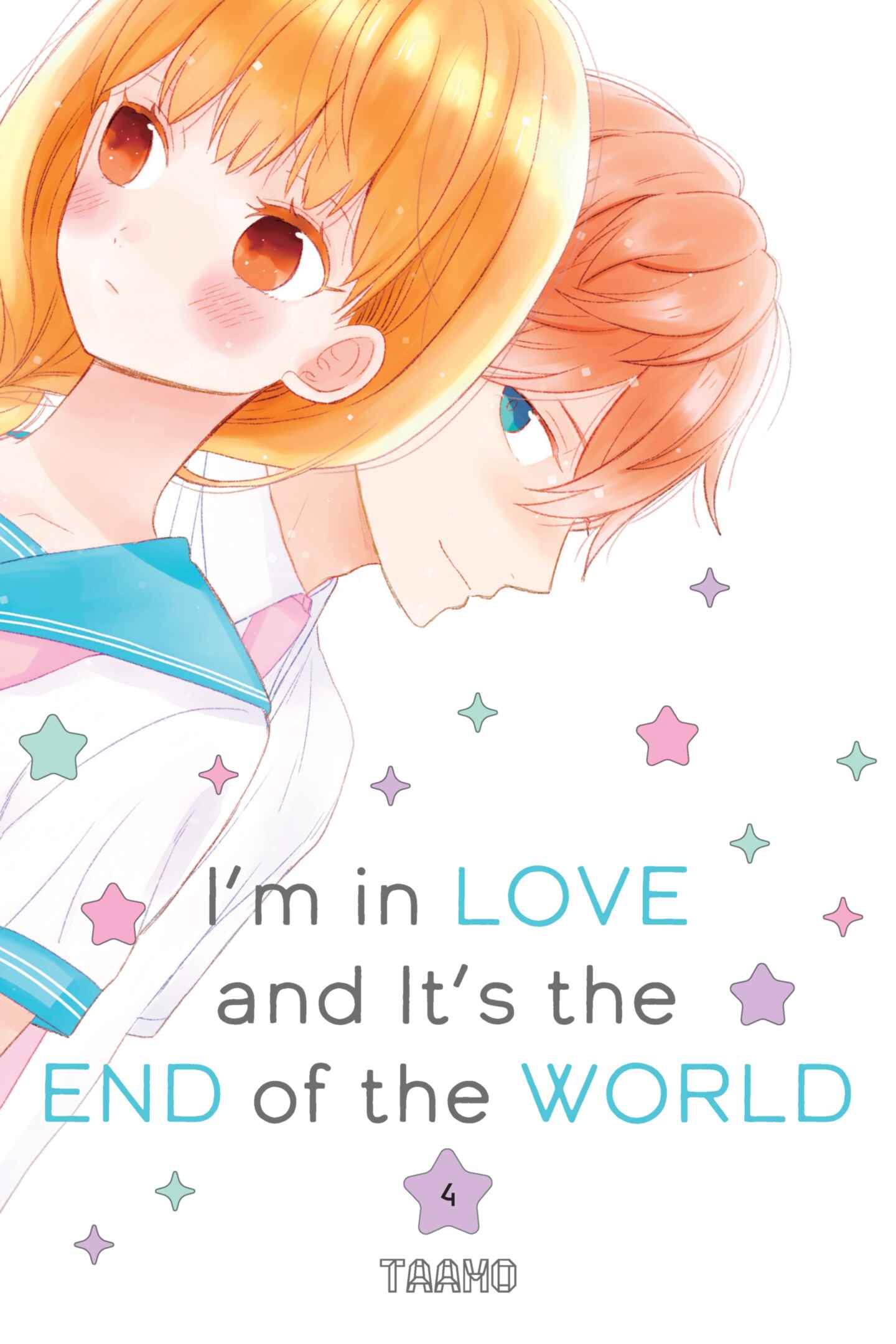 cover for I'm in Love and It's the End of the World, Volume 4