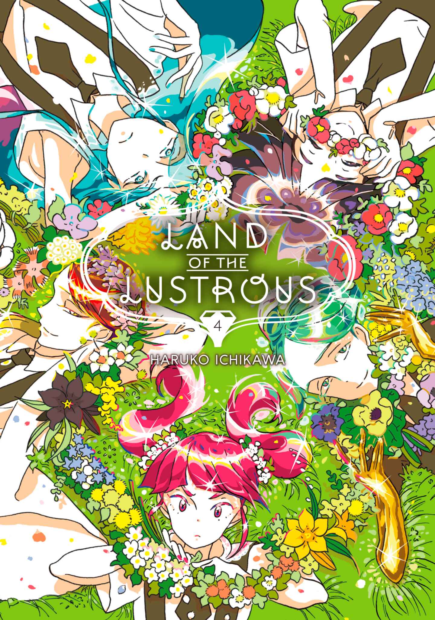 cover for Land of the Lustrous, Volume 4
