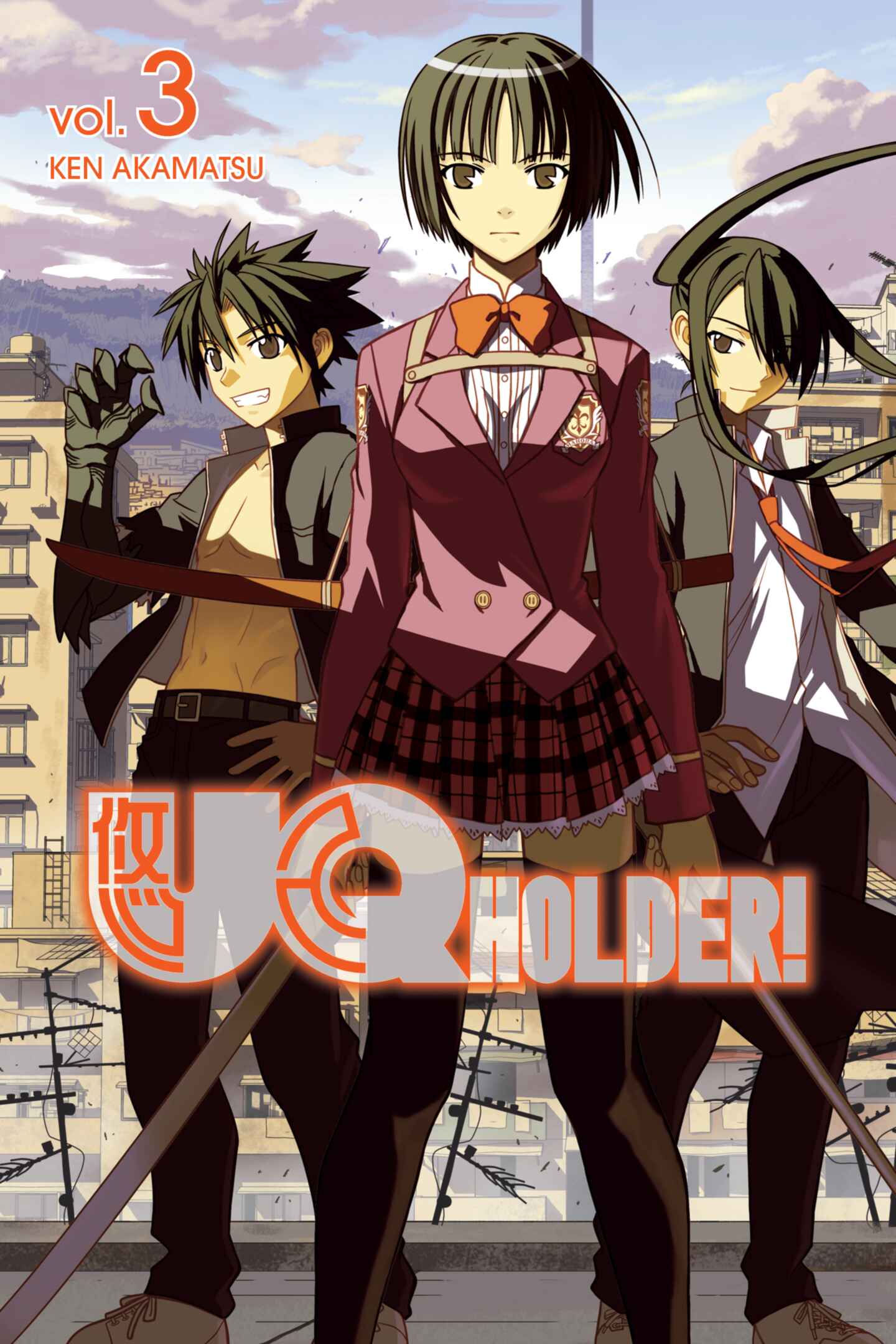 poster for UQ HOLDER!, Volume 3
