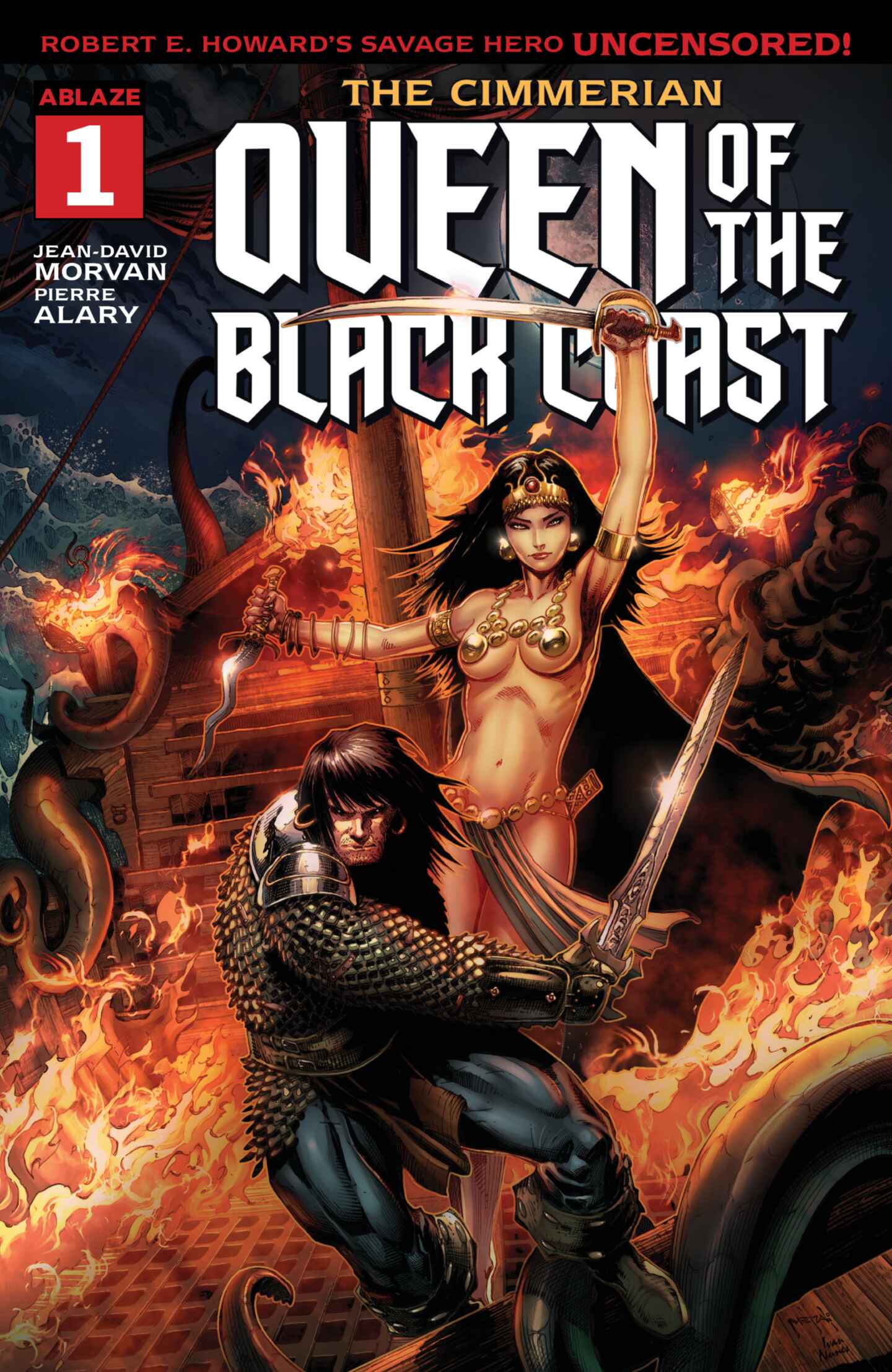 cover for The Cimmerian: Queen Of The Black Coast, Volume 1