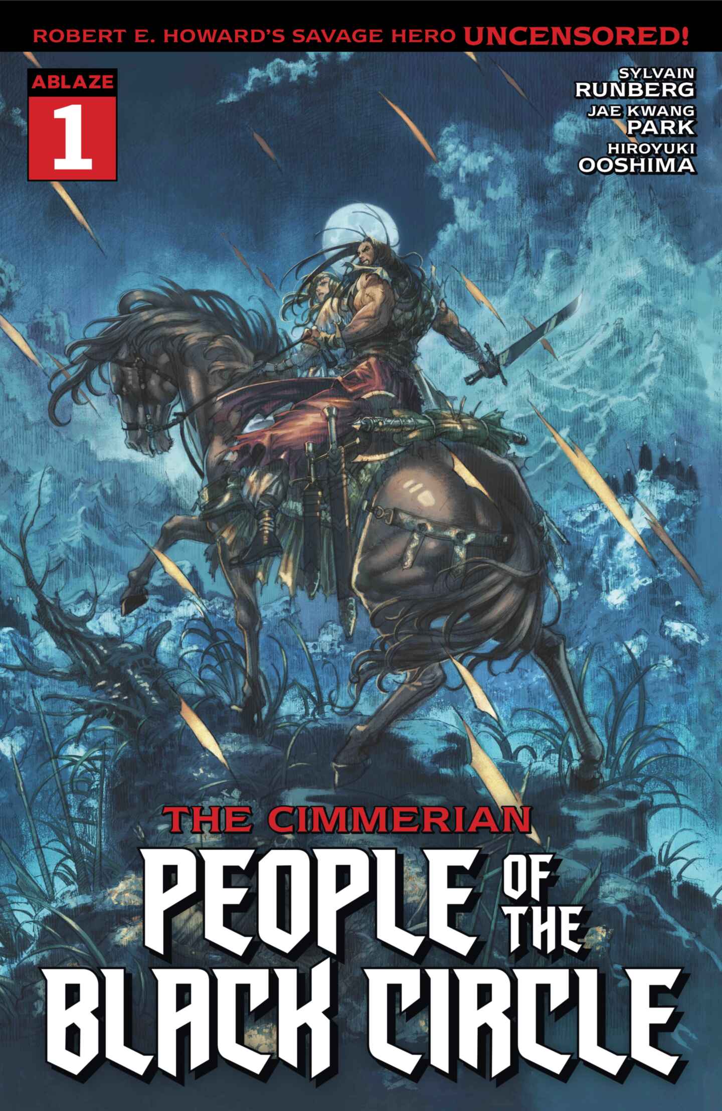 cover for The Cimmerian: People of the Black Circle, Volume 1