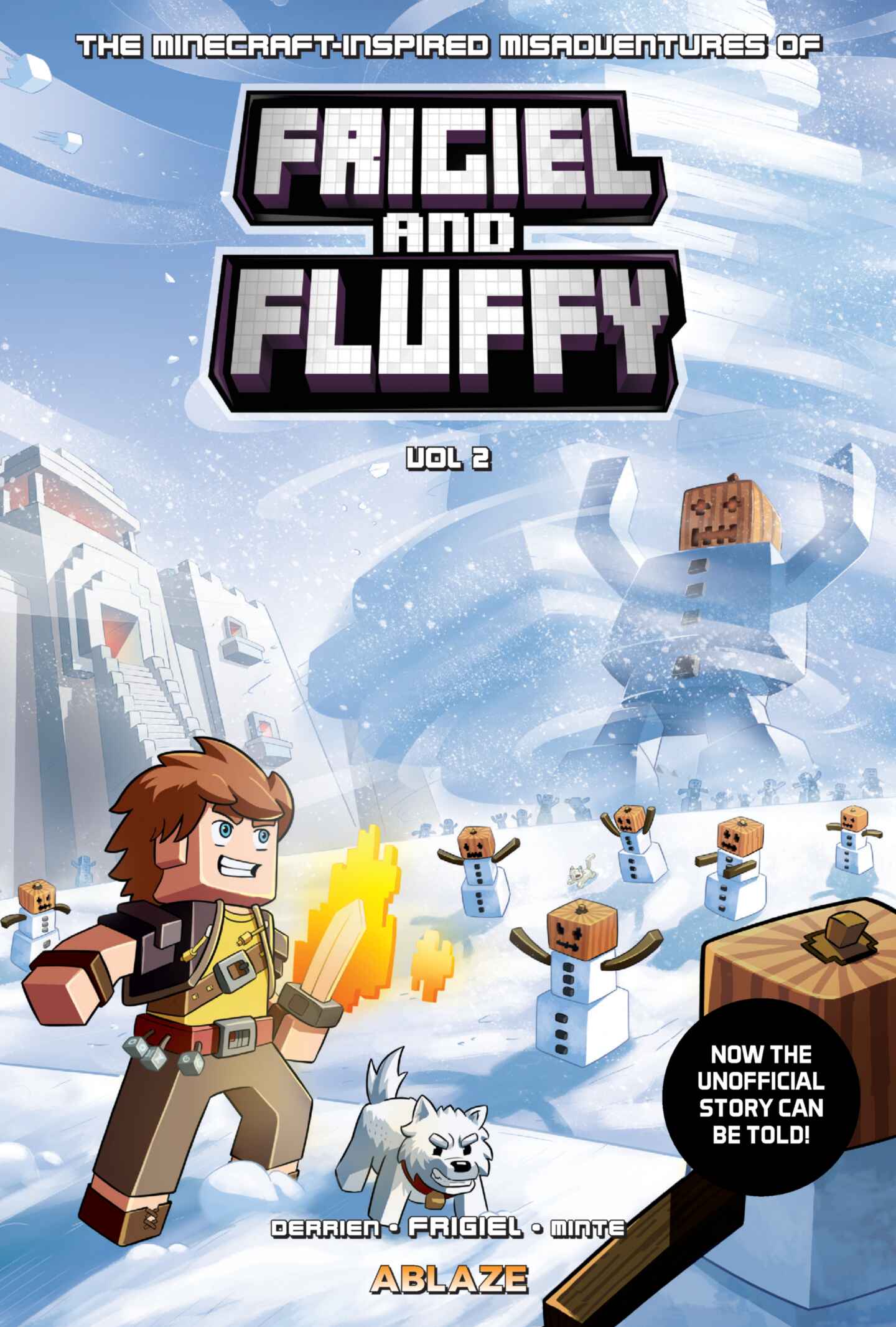poster for The Minecraft-inspired Misadventures of Frigiel and Fluffy, Volume 2