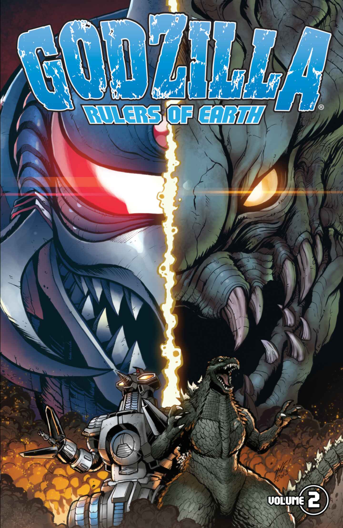 poster for Godzilla: Rulers of Earth, Volume 2